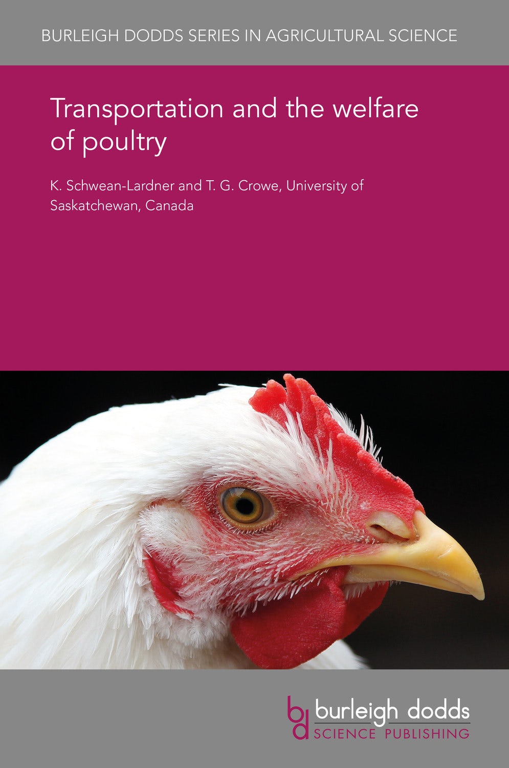 Book cover image for Transportation and the welfare of poultry ISBN: 9781838792312